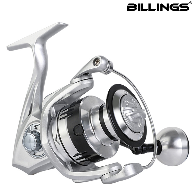 Trolling Reel - BILLINGS Spinnrolle, 1000-7000 Spinn-Angelrolle, 12 kg