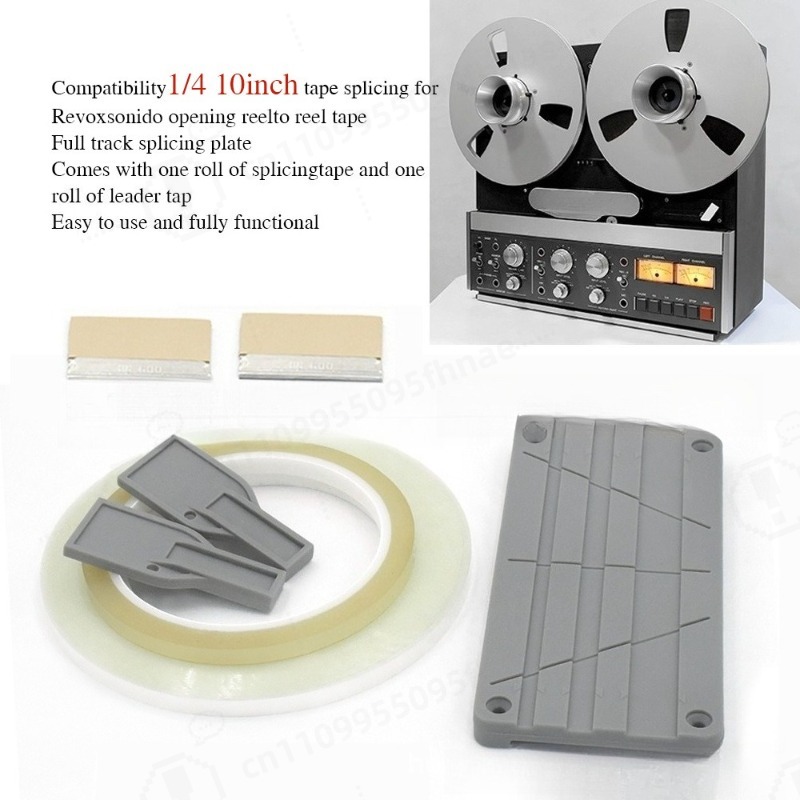 1/4-Zoll-Audioband-Spleißset,  – Reel Repair Kit Bewertung und Preis